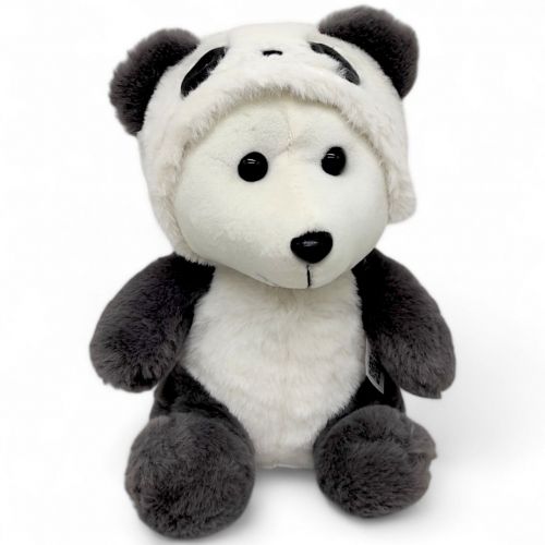 Мʼяка іграшка "Ведмедик в костюмі панди", 24 см