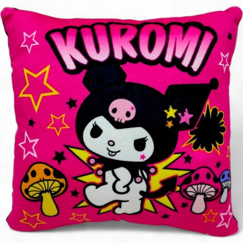 Подушка з принтом аніме "Куромі (Kuromi)", 25 см