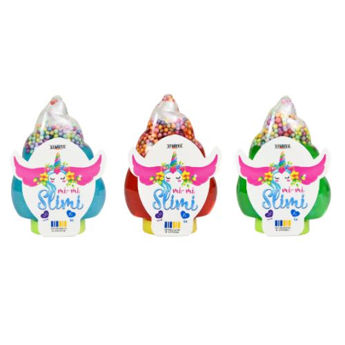 Набір для творчості "Mi-mi Slimi. Ріжок" 100 г, мікс видів (ціна за 1 шт)