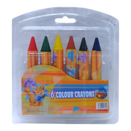 Набір малювання - воскова крейда, 6 кольорів