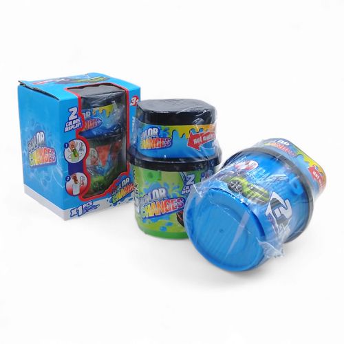 Машинка металева, змінює колір у воді, з дорожніми знаками, мікс видів