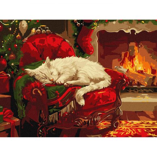 Картина по номерах "Святковий затишок" 30х40 см