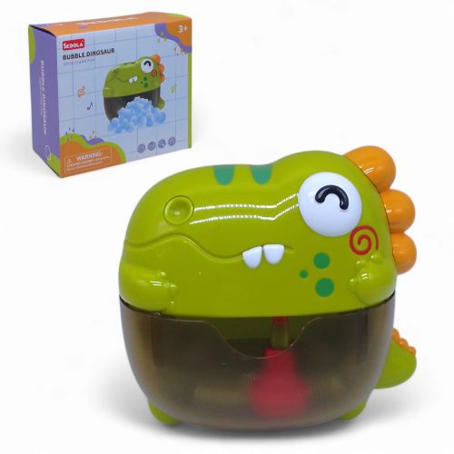 Піноутворювач "Динозаврик", мелодії, підсвічування, автоматичне утворення піни, на батарейках