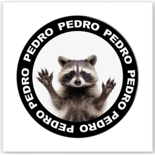 3D стікер "Pedro" (ціна за 1 стікер)