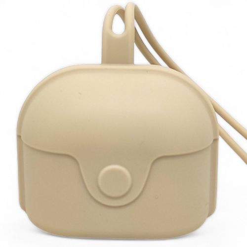 Контейнер для зберігання пустушки, силіконовий (молочний)