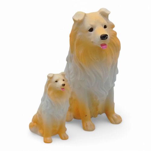 Песик-пискавка гумові, великий і малий