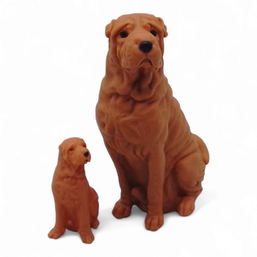 Песик-пискавка гумові, великий і малий