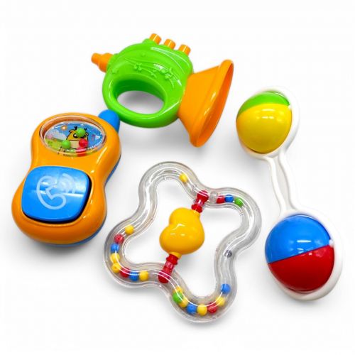 Набір брязкалець в пакеті (4 штуки)