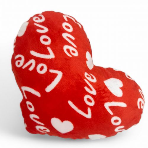 Іграшка м’яка "Серце Love" розмір S (20x7x14 см)