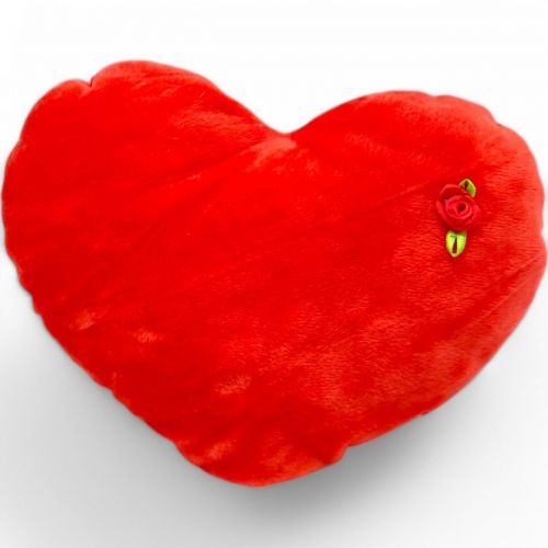 Іграшка м’яка "Серце" розмір М (26х8х18 см)