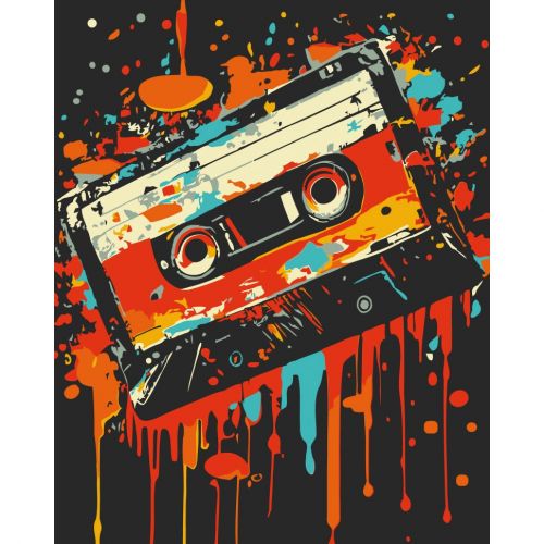 Картина по номерах "Палітра звуку" 40х50 см