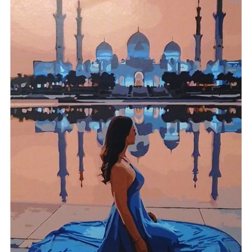 Картина по номерах "Чарiвний Стамбул" 40х50 см