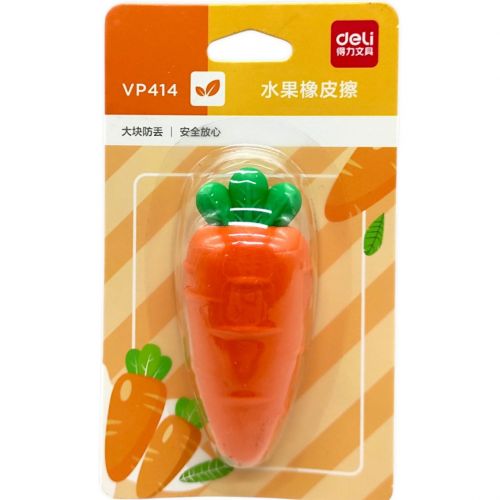 Ластик-стирачка "Овочі та фрукти", мікс видів