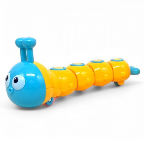 Іграшка заводна "Гусениця" (15 см) жовта