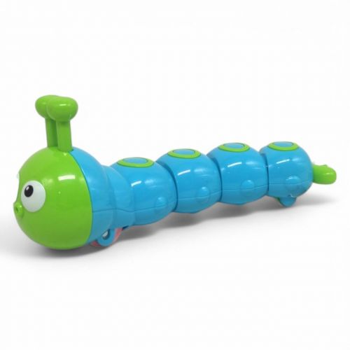 Іграшка заводна "Гусениця" (15 см) блакитна