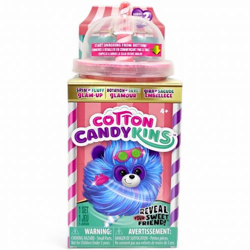 Мʼяка іграшка-сюрприз Cotton Candykins W2 – Пухнастий улюбленець (рожевий)