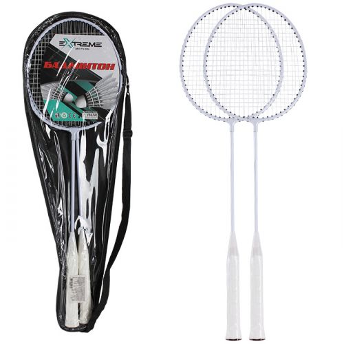 Бадмiнтон (2 ракетки) в сумці-чохлі, білий