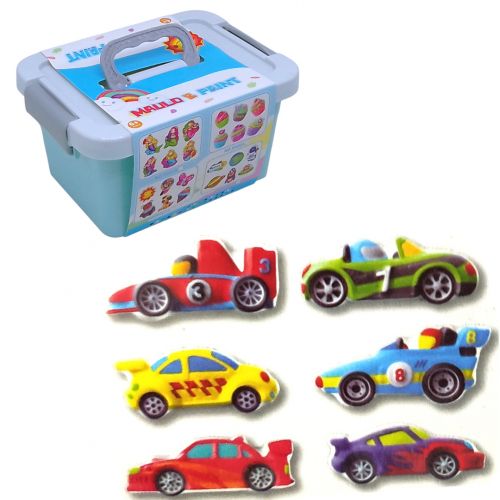 Набір для творчості "Створи і розфарбуй магніт. Машинки"