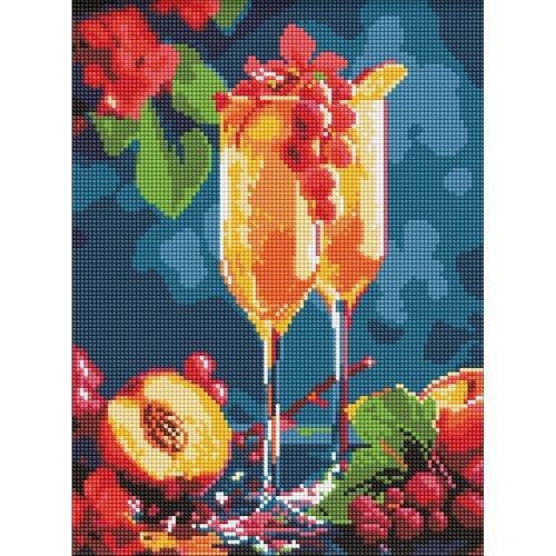 Алмазна мозаїка "Ігриста насолода" 30х40 см