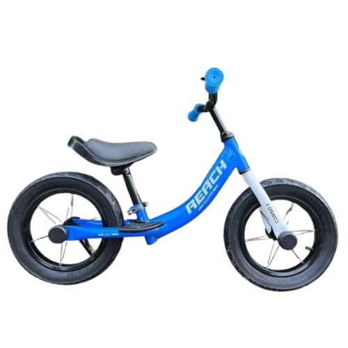 Велобіг "CORSO Reach", сталева рама, надувні колеса 12" (28 см), підніжка, підставка для ніг, дзвіночок