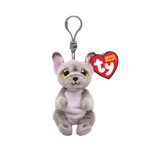 Дитяча іграшка м’яконабивна TY Beanie Bellies 43111 Сірий пес WILFRED 12см, 43111