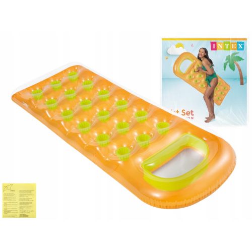 Матрац надувний, 188х81 см (помаранчевий)