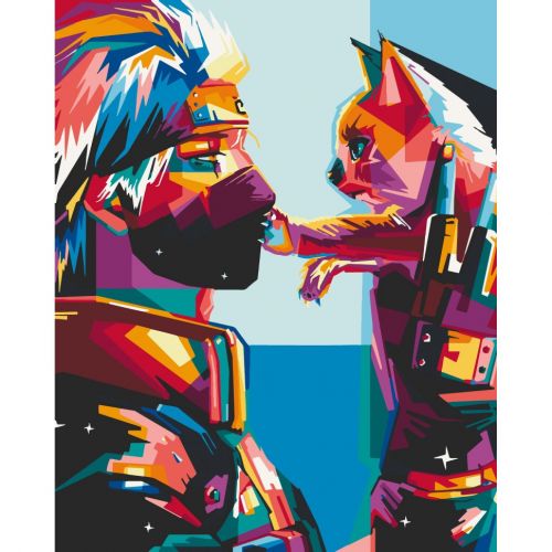 Картина по номерах "Аніме. Наруто. Какаши" 40х50 см