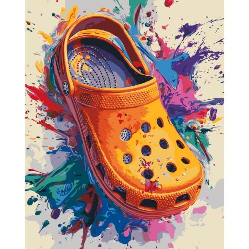 Картина по номерах "Крокс" 40х50 см