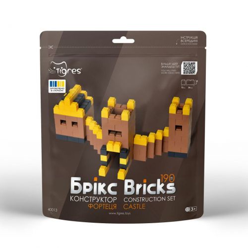 Конструктор "Брікс: Фортеця", 190 деталей