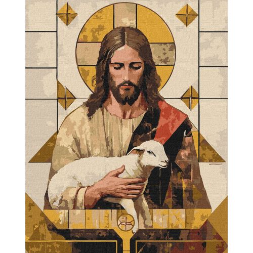 Картина по номерах "Геометрія благодаті" 40х50 см