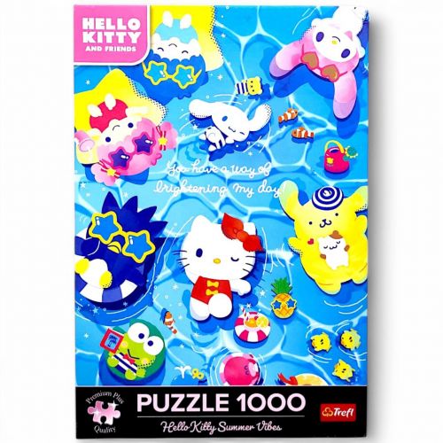 Пазли "Хелоу Кітті: Літній відпочинок" (1000 елементів)