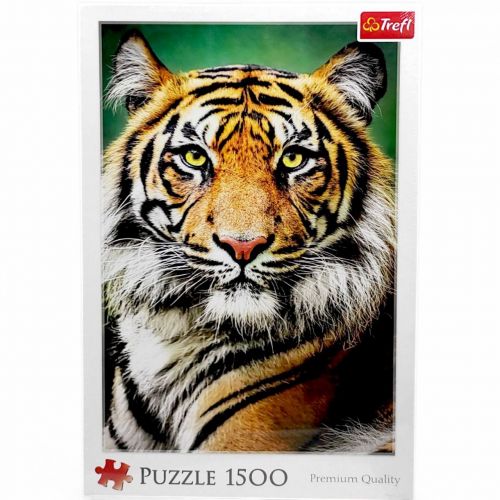 Пазли "Портрет Тигра" (1500 ел) розмір картинки - 58х85 см