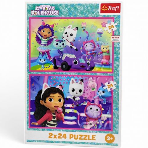Пазли (2x24 ел) "Будиночок Габбі"