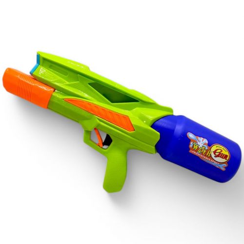 Водний пістолет, помповий механізм, (39 см) cалатовий