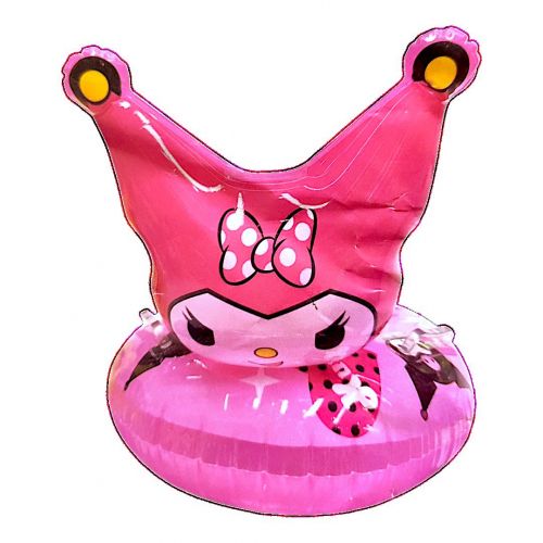 Надувний круг з сидінням "Аніме. Куромі", 60 см, рожевий