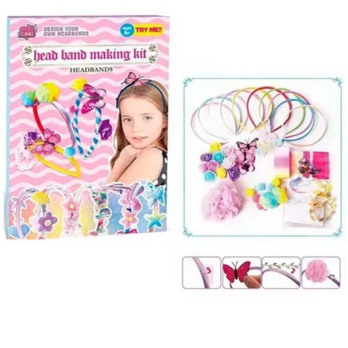 Набір для створення прикрас 10 обручів, метелики, прикраси, в коробці