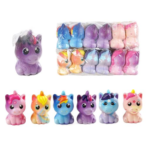 Антистрес-сквіш "Єдиноріжка" (ціна за набір - 12 штук)