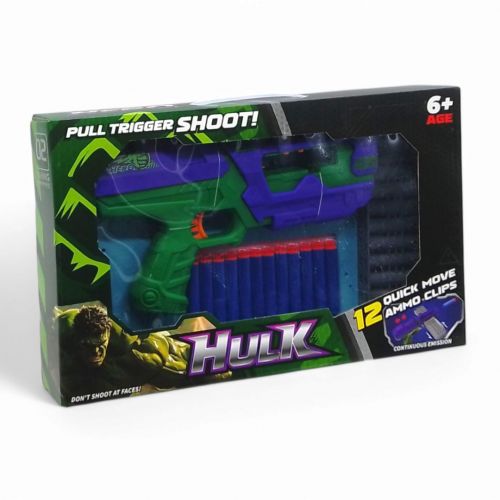 Бластер з поролоновими патронами "Супергерої. Халк"