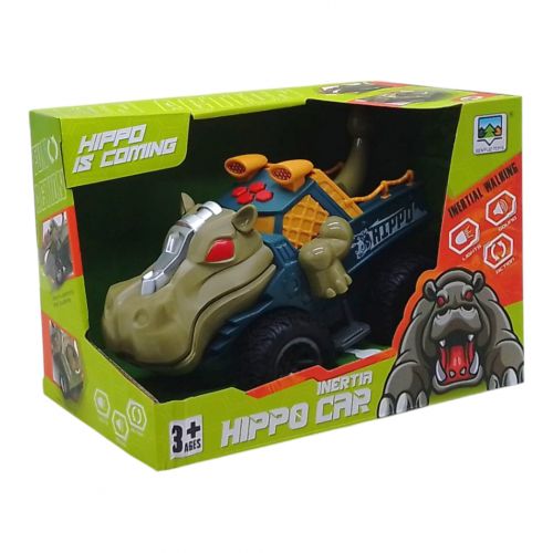 Джип-монстр "Бегемот", світло, звук, на батарейках (світло-коричневий)