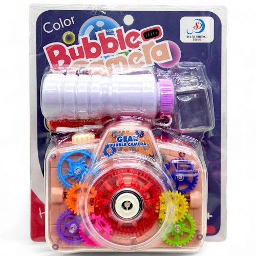 Бульбашкомет-генератор "Камера з шестернями" 120 мл (червоний)