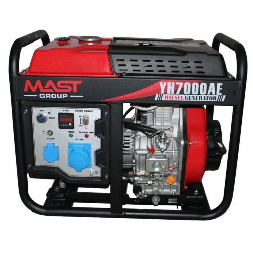 Дизель-Генератор MAST GROUP YH7000AE (ном 4,5 кВт, макс 6,3 кВА)