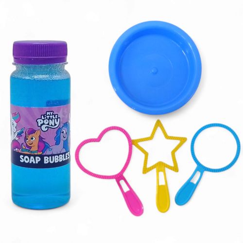 Набір мильних бульбашок "My Little Pony", 150 мл, миска, 3 рамки