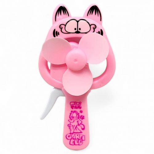 Механічний вентилятор "Гарфілд" (рожевий)