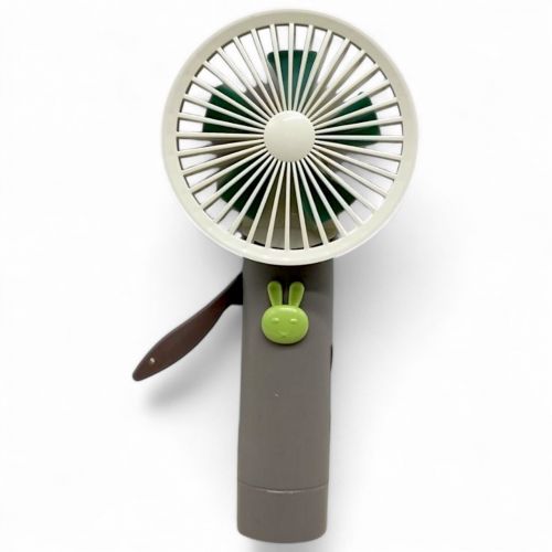 Вентилятор ручний (висота - 19 см), білий