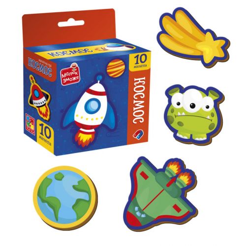 Гра розвиваюча (набір магнітів) "Космос"