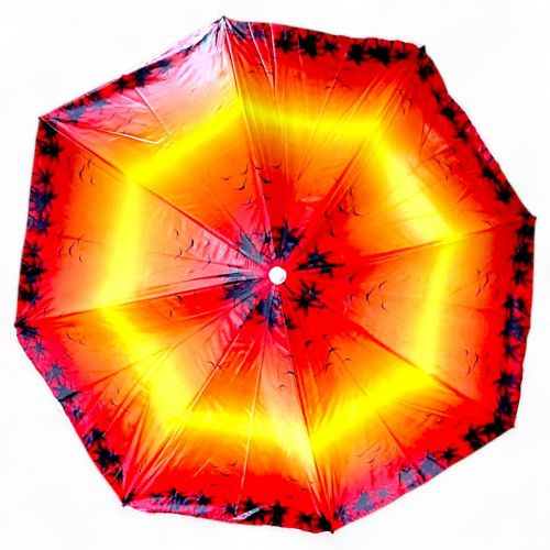 Парасолька пляжна (висота - 1,8 м; діаметр - 1,55 м) вид 3