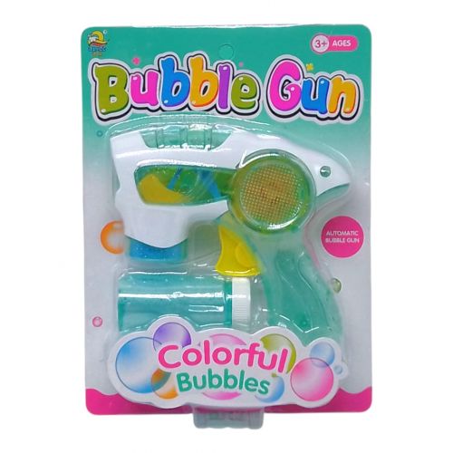Пістолет для пускання мильних бульбашок (синій)