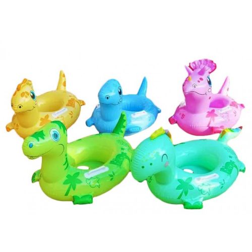 Човник з ніжками коло надувне діно 67 см 5в.кул.