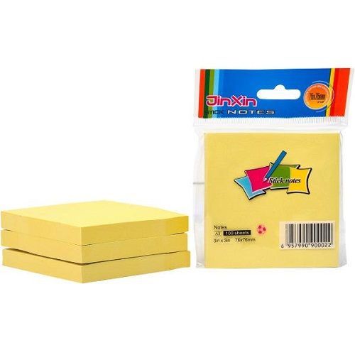 Папір для нотаток "стік" 76*76мм 100 аркушів