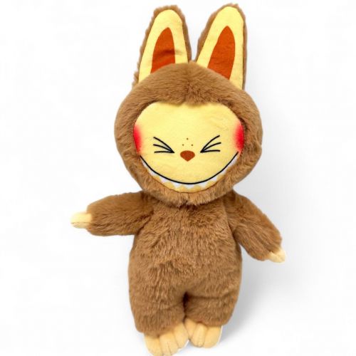 Іграшка мʼяка "Лабубу Коричнева" 34 см